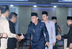 Bahas LKPJ Kepala Daerah, Wakil Bupati OKU Selatan Hadiri Paripurna DPRD 