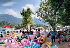 Idul Adha Kedua Pantai Bidadari Padat Pengunjung