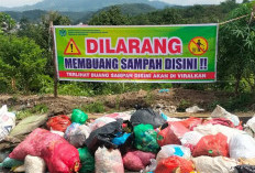 Peringatan Dilarang Buang Sampah Terpasang, Masyarakat Tetap Abai