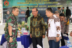 Pemkab OKU Selatan Hadiri Prosesi Pisah Sambut Danpuslatpur