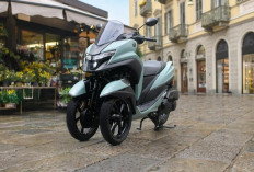 Yamaha Tricity Terbaru, Skutik Roda Tiga Mirip Nmax Seharga Rp 63 Jutaan