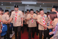 Bupati dan Wabup OKU Selatan Resmi Lantik Pengurus Mabicab dan Kwarcab Pramuka 2025-2030