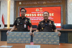 Terpidana Kasus Masjid Sriwijaya Setor Rp1 Miliar ke Kejari Palembang