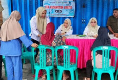 Warga Batu Belang Jaya Antusias Ikuti Pelayanan Kesehatan dari UPT Puskesmas Muaradua
