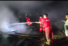 Diduga Konsleting Listrik, Rumah Warga Bumi Agung Jaya Ludes Terbakar