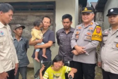Polsek Muaradua Kisam Salurkan Kursi Roda untuk Warga Penyandang Disabilitas