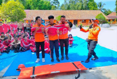 Latih Kesiapsiagaan, BPBD OKU Selatan Edukasi Siswa SMK Hadapi Bencana