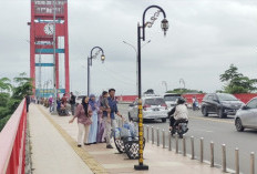 Pemasangan Dikebut, Palembang Bakal Punya Air Mancur Ikonik di Ampera
