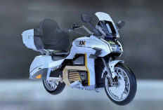 Motor Listrik Baru Mirip Honda Gold Wing, Jarak Tempuh Tembus 257 Km dan Top Speed 138 Km/Jam