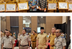 Pemkab OKU Selatan Terima Penganugerahan Kepatuhan Pelayanan Publik Dari OMBUDSMAN RI