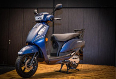Skutik Retro Baru Suzuki Meluncur, Irit Banget 53,4 Km per Liter