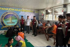 Sat Samapta Polres OKUS Sambangi Lapas Kelas IIB Muaradua