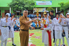 SMPN 2 OKU Sabet Juara Umum Lomba PBB