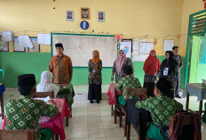 Kemenag OKU Selatan Monitoring Ujian Siswa Madrasah