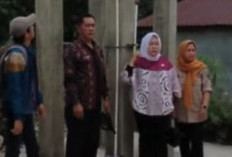 Camat Runjung Agung Monev Dana Desa Tahap II di Sembilan Desa