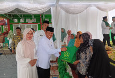 Kemenag OKU Selatan Berikan Santunan ke Duafa dan Anak Yatim