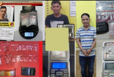 Polda Sumsel Tangkap Tiga Pengedar Narkoba, 26 Paket Sabu Siap Edar Disita