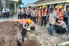 Polres OKU Selatan Terima Bantuan Pembangunan Gedung Propam