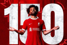 Mohamed Salah Cetak Gol ke-200 Untuk Liverpool