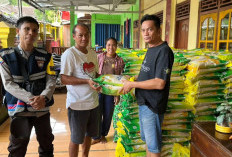 Program GPM, Polsek Buay Runjung Salurkan 10 Ton Beras