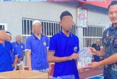 Lapas Muaradua Bagikan Peralatan Mandi ke WBP