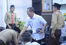 Wabup OKU Selatan Pimpin Rapat Persiapan Jambore Daerah Pramuka di Palembang