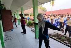 Puskesmas Muaradua Ajak Siswa MTsN 1 OKU Selatan Budayakan Hidup Sehat Melalui Senam Bersama