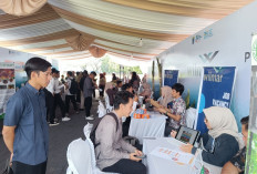 Job Fair HUT OKI ke-80 Diserbu Ratusan Pencari Kerja, 22 Perusahaan Tawarkan 700 Lowongan