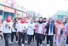 Bupati OKU Selatan Ikuti Jalan Sehat Gebyar QRIS 2025