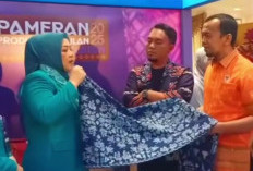 Kain Kawai Kanduk OKU Selatan Curi Perhatian di Pameran Sumsel
