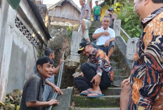 Warga Kampung Kepayang Gotong Royong Rehab Tangga Akses Utama Demi Keselamatan dan Kenyamanan