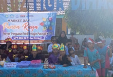 Tingkatkan Kreativitas Siswa, UPT SDN 02 Gelar Bazar Kuliner