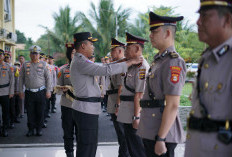 Mutasi di Polres OKI, Kabag Ops hingga Kapolsek Kayuagung Resmi Diganti