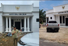 Kantor Desa Dibangun Mirip Istana Negara, Kades di Muratara Bikin Netizen Takjub dan Bertanya-Tanya