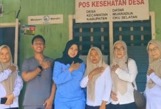 Jelang Akhir Tahun, Puskesmas Muaradua Gelar Monev di Poskesdes Datar