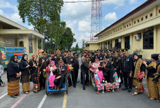 Polres OKU Selatan Gelar Pelepasam 2 Purna Bhakti