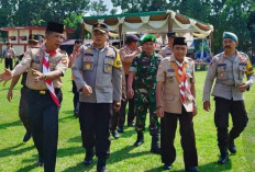 Bhayangkara Polres OKUS Gelar Perkemahan