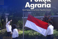 Kantor Pertanahan OKU Selatan Gelar Upacara Peringatan 65 Tahun UUPA dan Hantaru 2025