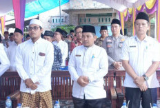 Wabup OKU Selatan Saksikan Khotmil Qur'an Santri di Desa Sukajaya
