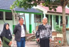 Kemenag OKU Selatan Tinjau Pelaksanaan Rehab Berat MI Nurul Fatah