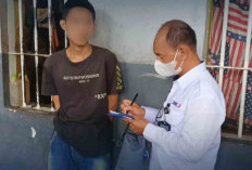 Satu Persatu, WBP Lapas Muaradua Dicek Kesehatan Oleh Petugas