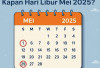 Daftar 14 Tanggal Merah Libur Bulan Mei 2025