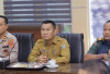 Cegah Karhutla Bersama TNI-Polri, Pemkab OKUS Sampaikan Situasi ke Kementrian