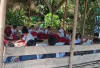 Ruang Kelas Tak Cukup, Siswa SDN 25 Banyuasin Belajar di Pondok Swadaya Warga
