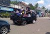 Mobil Bak Terbuka Dilarang Bawa Penumpang Masuk Kawasan Wisata Danau Ranau
