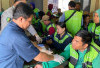 HUT Bhayangkara ke-79, 150 Tukang Ojek Pangkalan Dapat Layanan Kesehatan Gratis
