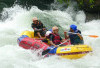 Rafting Jadi Magnet Wisata di Kawasan Danau Ranau 