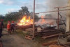 Sijago Merah Mengamuk, Panglong Kayu di Jalan Pemkab Ludes Terbakar