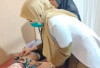 UPT Puskesmas Muaradua Gencarkan Pengukuran Panjang Badan Anak untuk Deteksi Dini Stunting