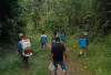 Karang Taruna Datar Gotong Royong Bersihkan Jalan, Semprot Rumput Liar